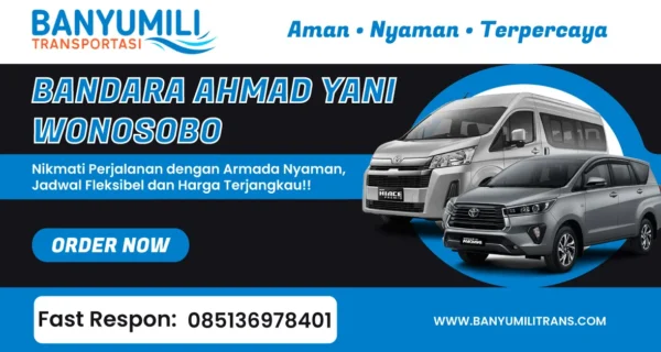 Travel Bandara Ahmad Yani ke Wonosobo