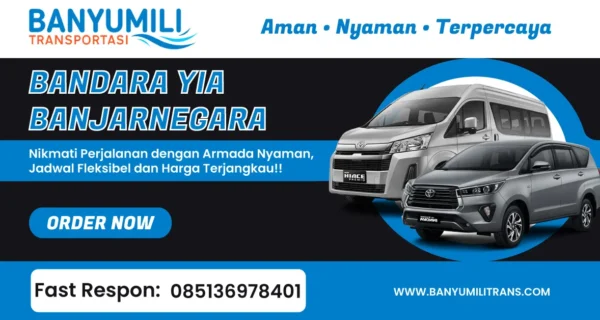 Travel Bandara YIA ke Banjarnegara