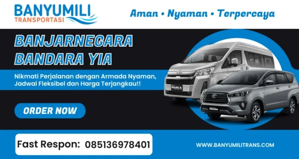 Travel Banjarnegara ke Bandara YIA