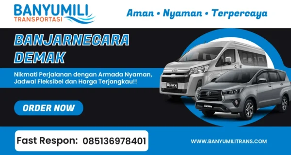 Travel Banjarnegara ke Demak