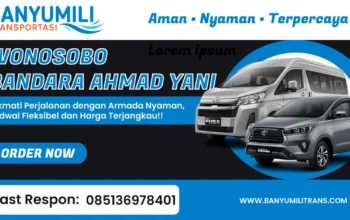 Travel Wonosobo ke Bandara Ahmad Yani